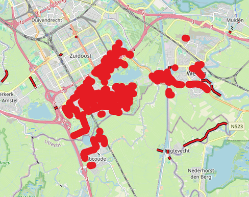 Vibro-Support-Map